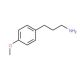 3-(4-Methoxyphenyl)propylamine (CAS 36397-23-6) - chemical structure image