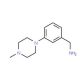 3-(4-Methyl-piperazin-1-yl)-benzylamine (CAS 672325-37-0) - chemical structure image