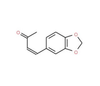 3,4-(Methylenedioxy)benzylideneacetone (CAS 3160-37-0) - chemical structure image