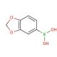3,4-(Methylenedioxy)phenylboronic acid (CAS 94839-07-3) - chemical structure image