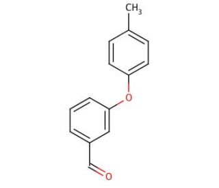 3-(4-Methylphenoxy)benzaldehyde (CAS 79124-75-7) - chemical structure image