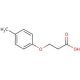 3-(4-Methylphenoxy)propionic acid (CAS 25173-37-9) - chemical structure image