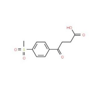 3-(4-Methylsulfonylbenzoyl)propionic acid (CAS 7028-79-7) - chemical structure image