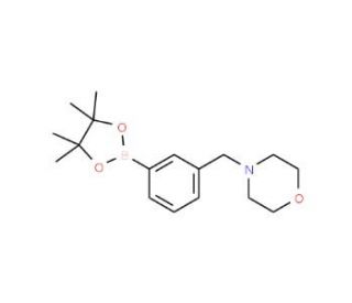 3-(4-Morpholinomethyl)phenylboronic acid pinacol ester (CAS 364794-80-9) - chemical structure image