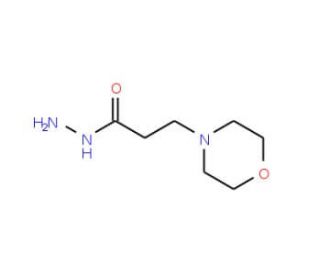 3-(4-Morpholinyl)propanohydrazide - chemical structure image