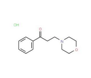 3-(4-Morpholinyl)propiophenone hydrochloride (CAS 1020-16-2) - chemical structure image