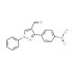 3-(4-Nitro-phenyl)-1-phenyl-1H-pyrazole-4-carbaldehyde (CAS 21487-49-0) - chemical structure image
