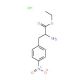 3-(4-nitro-phenyl)-L-alanine ethyl ester HCl (CAS 58816-66-3) - chemical structure image