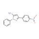 3-(4-nitrophenyl)-1-phenyl-1H-pyrazol-5-amine - chemical structure image