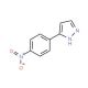 3-(4-Nitrophenyl)-1H-pyrazole (CAS 20583-31-7) - chemical structure image