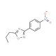 3-(4-Nitrophenyl)-5-propyl-1,2,4-oxadiazole (CAS 10364-67-7) - chemical structure image