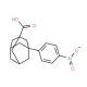 3-(4-Nitrophenyl)adamantane-1-carboxylic acid (CAS 7123-76-4) - chemical structure image