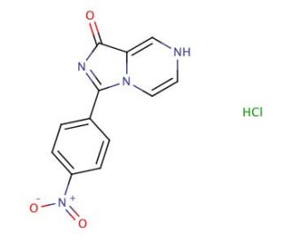3-(4-nitrophenyl)imidazo[1,5-a]pyrazin-1-ol hydrochloride - chemical structure image