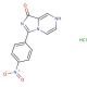 3-(4-nitrophenyl)imidazo[1,5-a]pyrazin-1-ol hydrochloride - chemical structure image