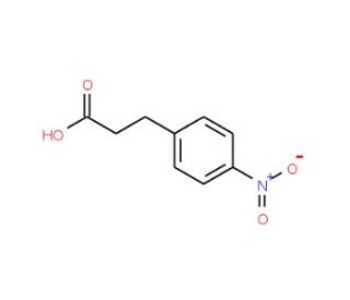 3-(4-Nitrophenyl)propanoic acid (CAS 16642-79-8) - chemical structure image