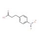 3-(4-Nitrophenyl)propanoic acid (CAS 16642-79-8) - chemical structure image