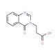 3-(4-Oxo-4H-quinazolin-3-yl)-propionic acid (CAS 25818-88-6 ) - chemical structure image