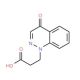 3-(4-oxocinnolin-1(4H)-yl)propanoic acid (CAS 4320-73-4) - chemical structure image