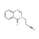 3-(4-oxoquinazolin-3(4H)-yl)propanenitrile (CAS 7455-91-6) - chemical structure image