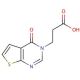 3-(4-oxothieno[2,3-d]pyrimidin-3(4H)-yl)propanoic acid - chemical structure image