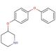 3-(4-Phenoxyphenoxy)piperidine (CAS 946681-18-1) - chemical structure image