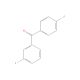 3,4′-Difluorobenzophenone (CAS 345-71-1) - chemical structure image