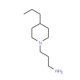 3-(4-Propyl-piperidin-1-yl)-propylamine (CAS 865075-19-0) - chemical structure image
