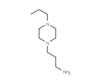 3-(4-Propylpiperazin-1-yl)propan-1-amine - chemical structure image