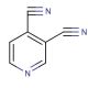3,4-Pyridinedicarbonitrile (CAS 1633-44-9) - chemical structure image