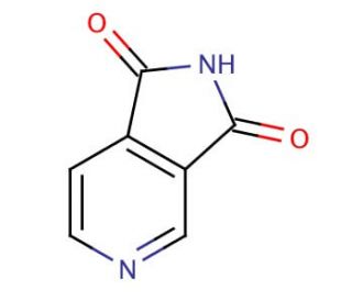 3,4-Pyridinedicarboximide (CAS 4664-01-1) - chemical structure image