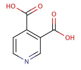 3,4-Pyridinedicarboxylic acid (CAS 490-11-9) - chemical structure image