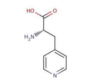 3-(4-Pyridyl)-L-alanine (CAS 37535-49-2) - chemical structure image