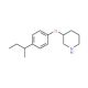3-[4-(sec-Butyl)phenoxy]piperidine - chemical structure image