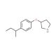 3-[4-(sec-Butyl)phenoxy]pyrrolidine - chemical structure image