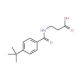 3-(4-tert-Butyl-benzoylamino)-propionic acid - chemical structure image