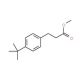 3-(4-tert-Butylbenzene)propionic Acid, Methyl Ester (CAS 1211-99-0) - chemical structure image
