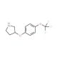 3-[4-(Trifluoromethoxy)phenoxy]pyrrolidine (CAS 946715-68-0) - chemical structure image