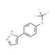 3-[4-(Trifluoromethoxy)phenyl]-1H-pyrazole - chemical structure image