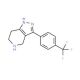 3-[4-(Trifluoromethyl)phenyl]-4,5,6,7-tetrahydro-1H-pyrazolo[4,3-c]pyridine - chemical structure image