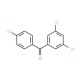 3,4′,5-Trichlorobenzophenone (CAS 13395-65-8) - chemical structure image