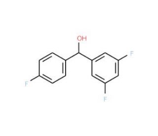 3,4&prime;,5-Trifluorobenzhydrol (CAS 844856-31-1) - chemical structure image