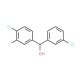 3,4′-Dichloro-3′-fluorobenzhydrol - chemical structure image