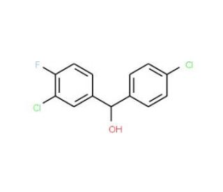 3,4&prime;-Dichloro-4-fluorobenzhydrol - chemical structure image