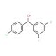 3,4′-Dichloro-5-fluorobenzhydrol - chemical structure image