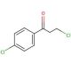 3,4′-Dichloropropiophenone (CAS 3946-29-0) - chemical structure image