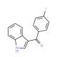 3-(4′-Fluorobenzoyl)indole (CAS 152807-26-6) - chemical structure image