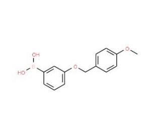 3-(4&prime;-Methoxybenzyloxy)phenylboronic acid (CAS 1072951-89-3) - chemical structure image