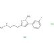 {3-[5-(3-fluorophenyl)-1-methyl-1H-pyrazol-3-yl]propyl}(methyl)amine dihydrochloride - chemical structure image