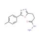 3-[5-(4-methylphenyl)-1,3,4-oxadiazol-2-yl]propanohydrazide - chemical structure image