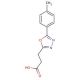 3-[5-(4-methylphenyl)-1,3,4-oxadiazol-2-yl]propanoic acid - chemical structure image